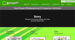 Desktop Screenshot of airheadanimation.com